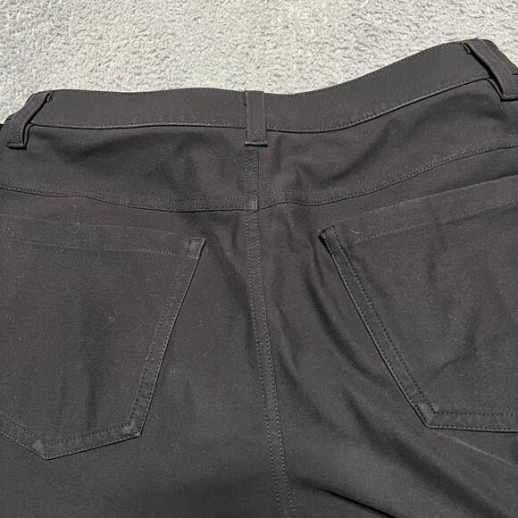 Lululemon ABC Classic Fit Pants Mens 28 (29x32.5) Black Warpstreme Straight *** - Picture 2 of 9